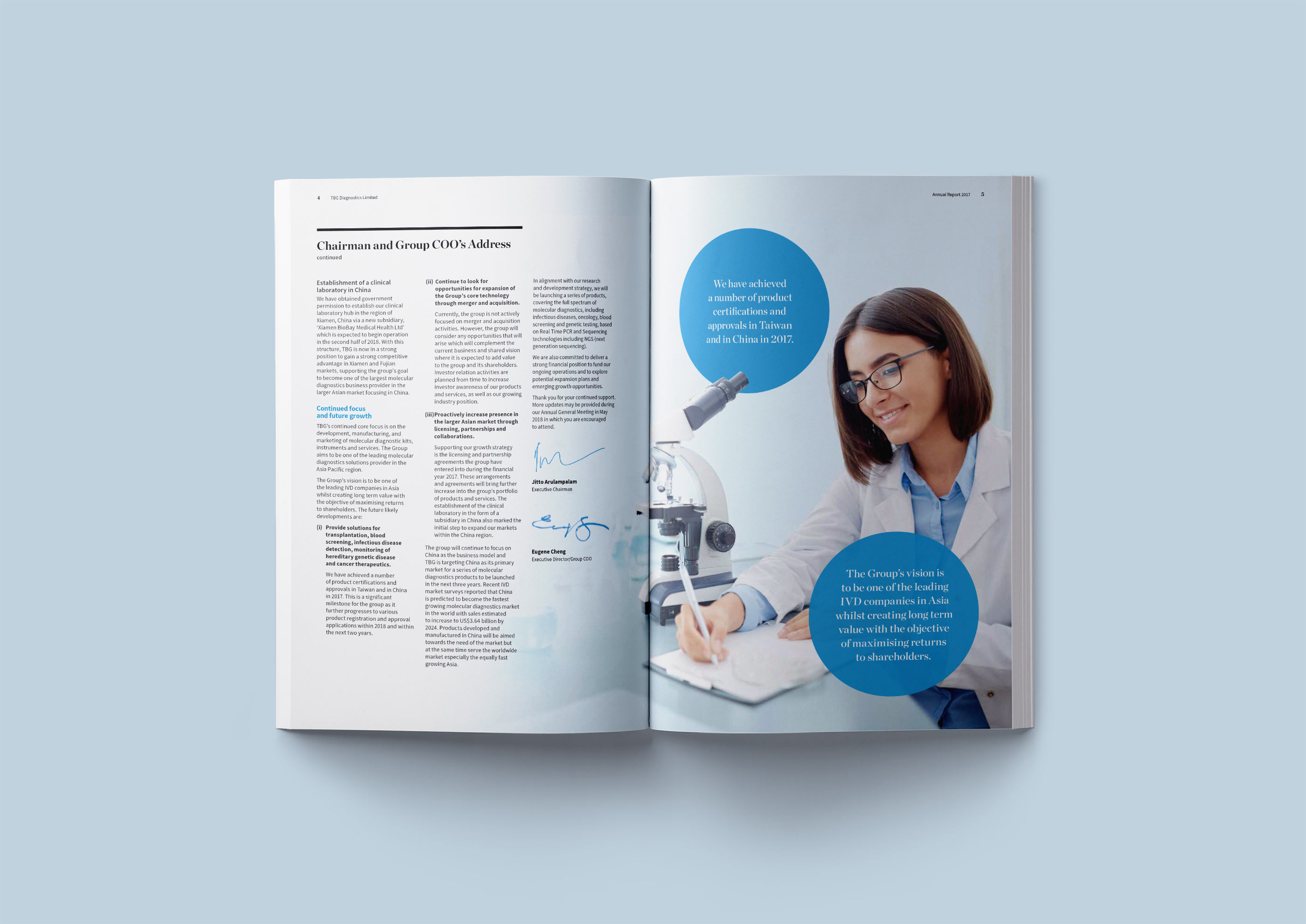 TBG Diagnostics annual report 2017